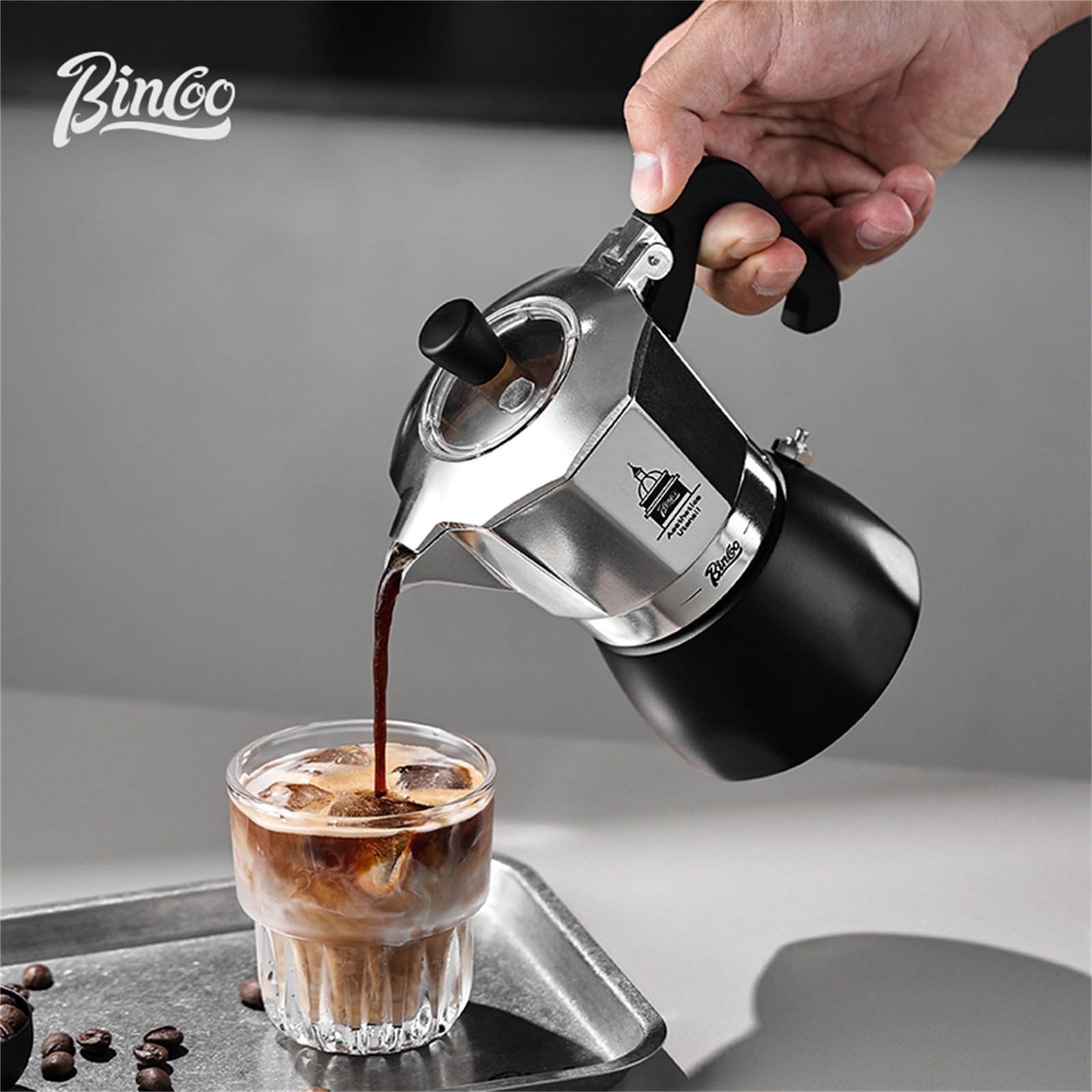 Coffee Equipment Wdt - BINCOO 더블 밸브 모카 포트, 에스프레소