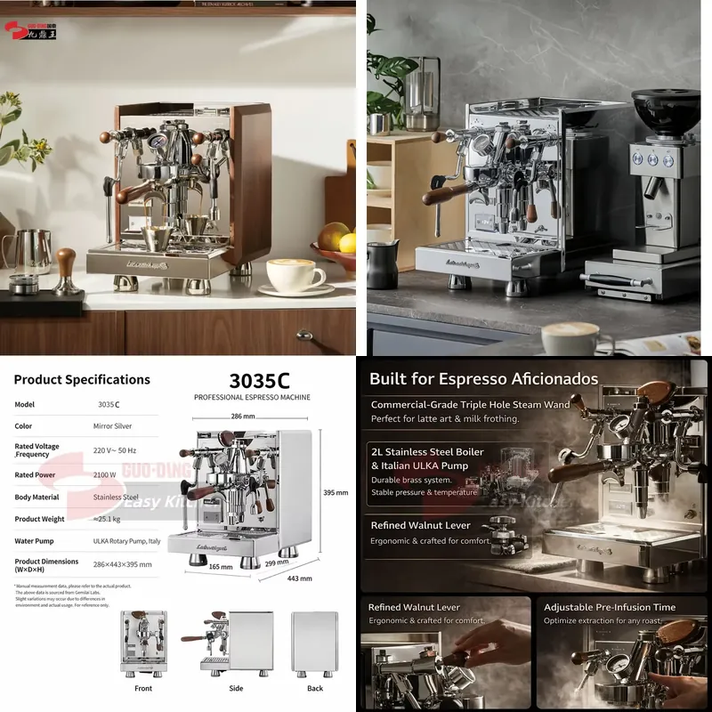 Coffee Equipment For Business - 【CHIMU HOME】상업용 스마트 에스프레소 커피 머신