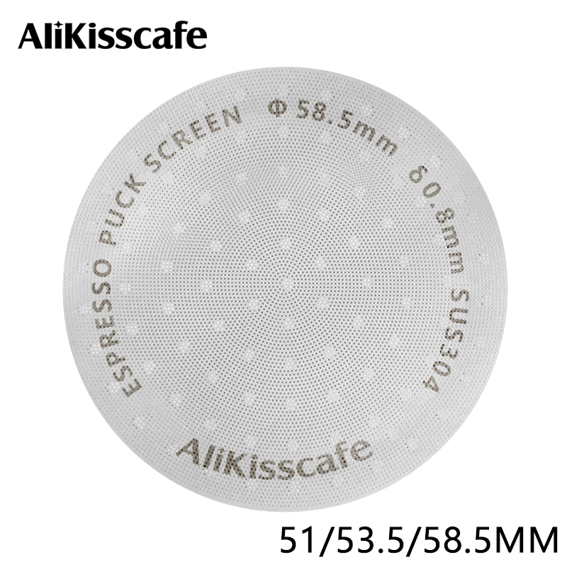Coffee Equipment Wdt - Alikisscafe 에스프레소 퍽 스크린 51mm 53.5mm