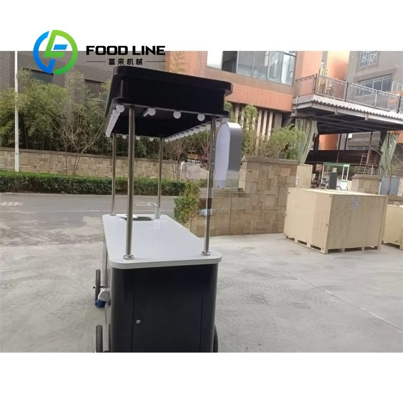 맞춤형 수동 커피 아이스크림 카트 상업용 이동식 판매  - Coffee Equipment For Business 리뷰 및 가격