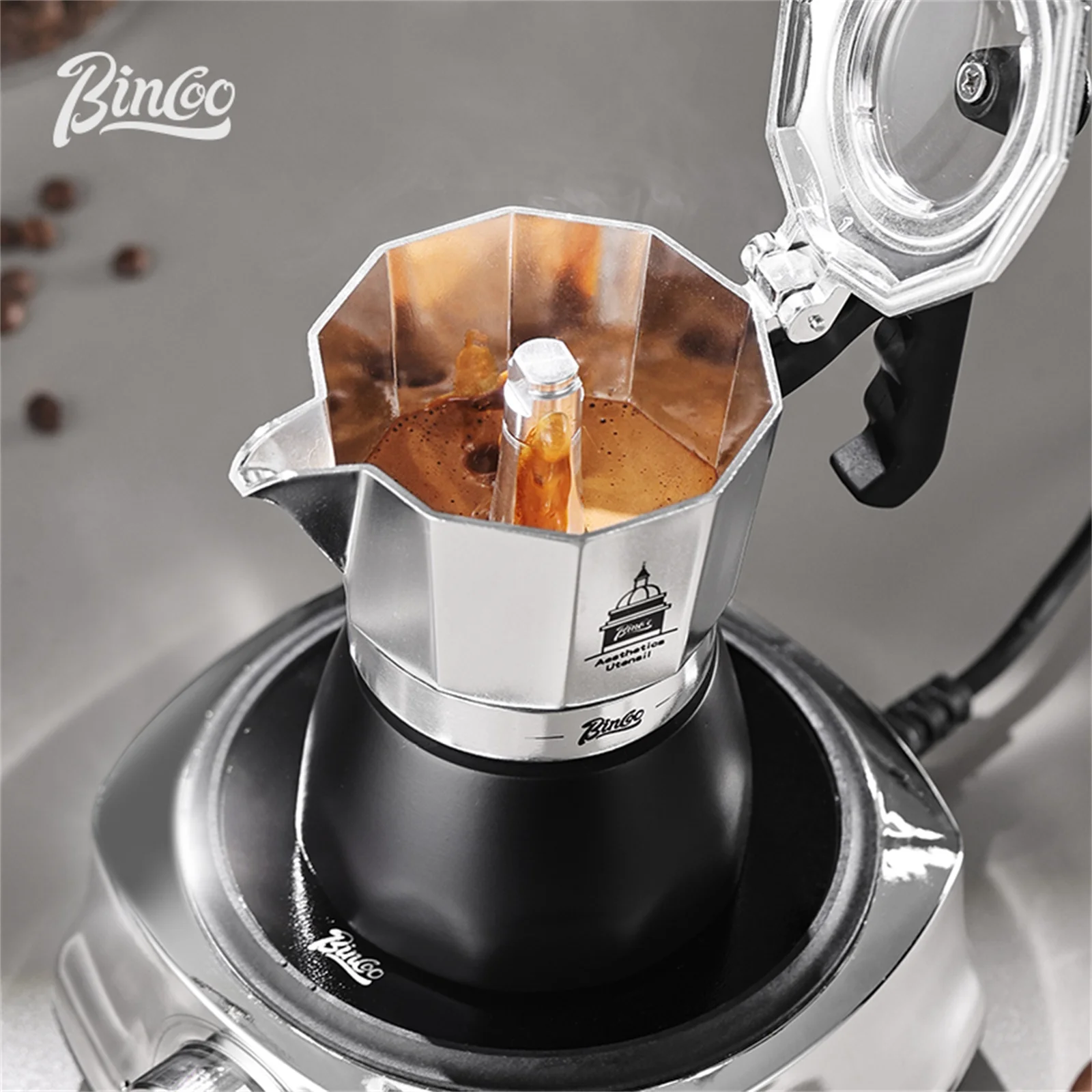 BINCOO 더블 밸브 모카 포트, 에스프레소 추출 커 - Coffee Equipment Wdt 리뷰 및 가격