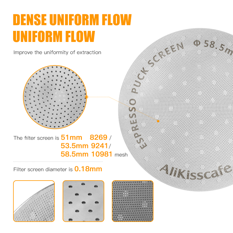 Alikisscafe 에스프레소 퍽 스크린 51mm 5 - Coffee Equipment Wdt 리뷰 및 가격