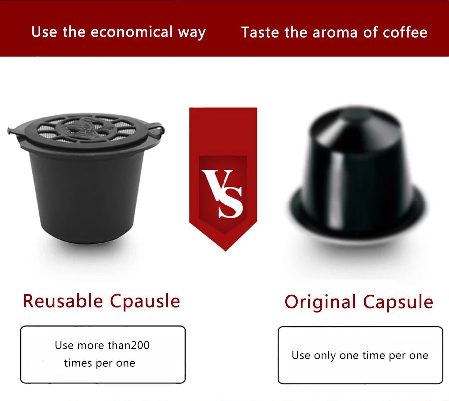 스테인레스 필터 메쉬가 있는 네스프레소 머신용 재사용  - Coffee Vending Equipment 리뷰 및 가격