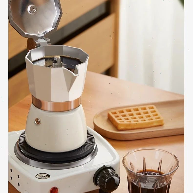 둥근 바닥 모카포트 싱글 밸브 소형 가정용 커피 메이커 - Coffee Equipment Wdt 리뷰 및 가격